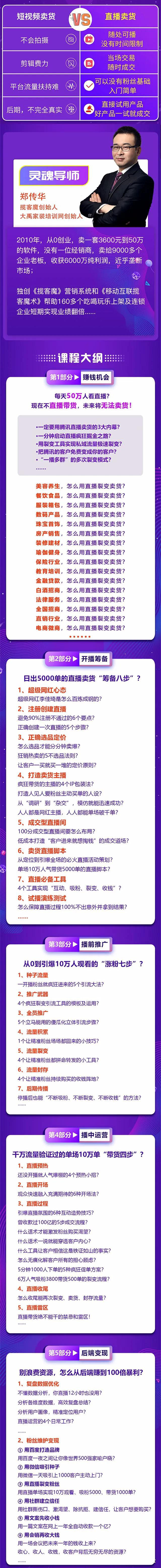 [直播带货]（1206期）直播疯狂掘金，吸引10万人观看，带货5000单+8天变现280万（百业通用）-第5张图片-智慧创业网