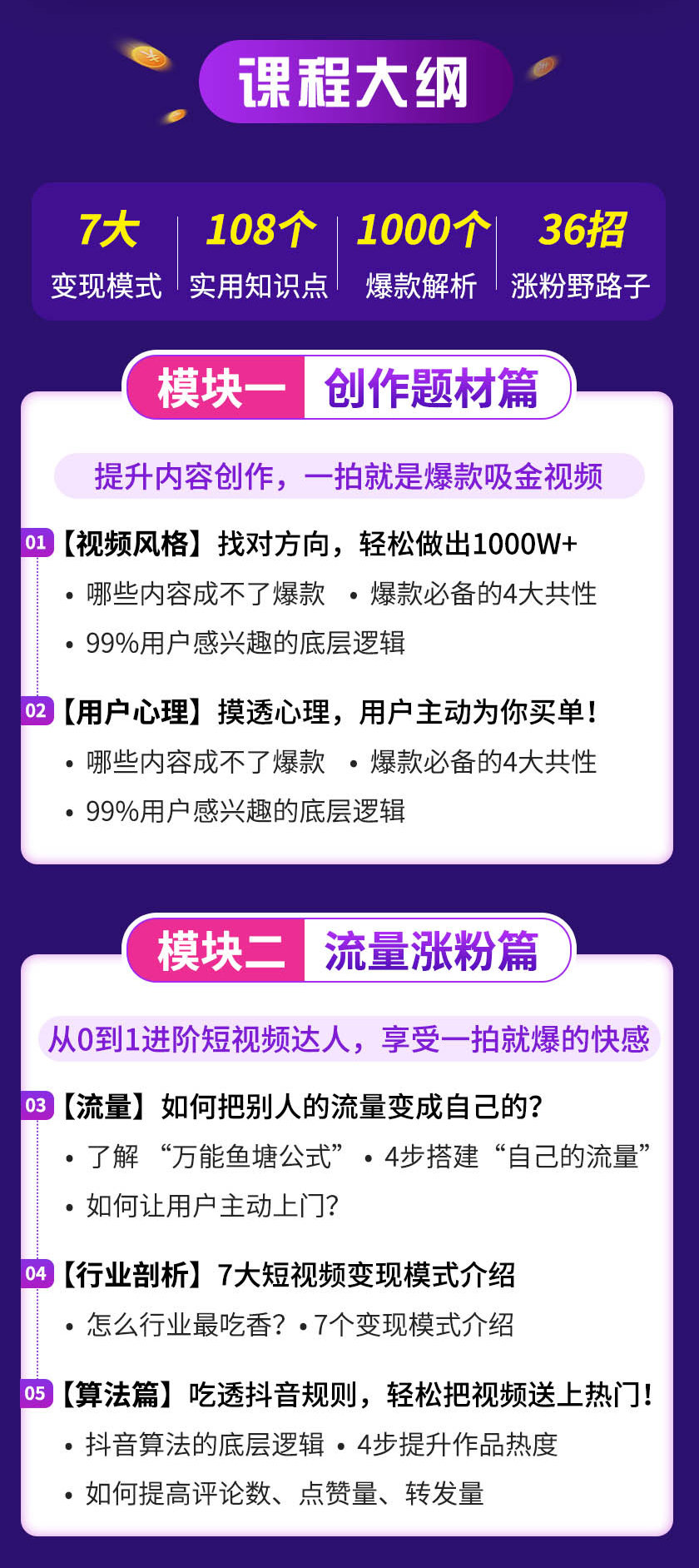 [短视频运营]（1355期）15天短视频掘金营：会玩手机就能赚钱，新手暴利玩法月入几万元（15节课）-第10张图片-智慧创业网