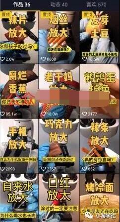 [短视频运营]买个显微镜拍抖音做无人直播项目-第2张图片-智慧创业网