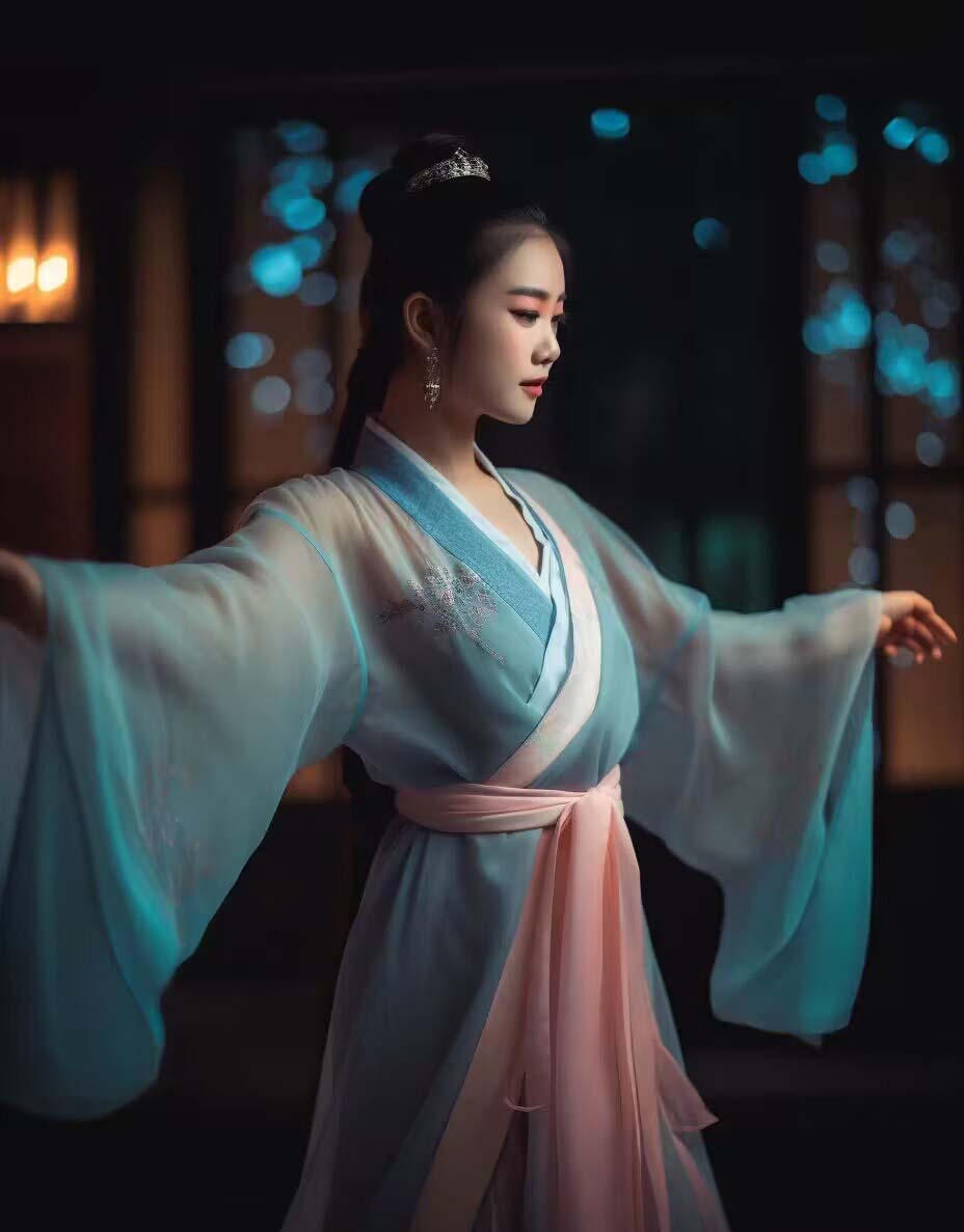 [人工智能]（8814期）Midjourney关键词-AI生成中国风古装汉服美女人像提示关键词-第10张图片-智慧创业网