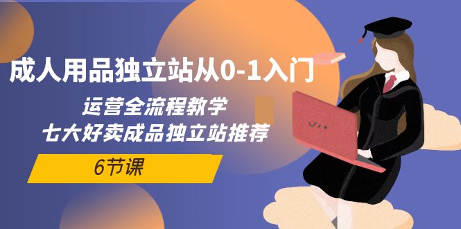 [创业项目]（10082期）成人用品独立站从0-1入门，运营全流程教学，七大好卖成品独立站推荐-6节课-第1张图片-智慧创业网