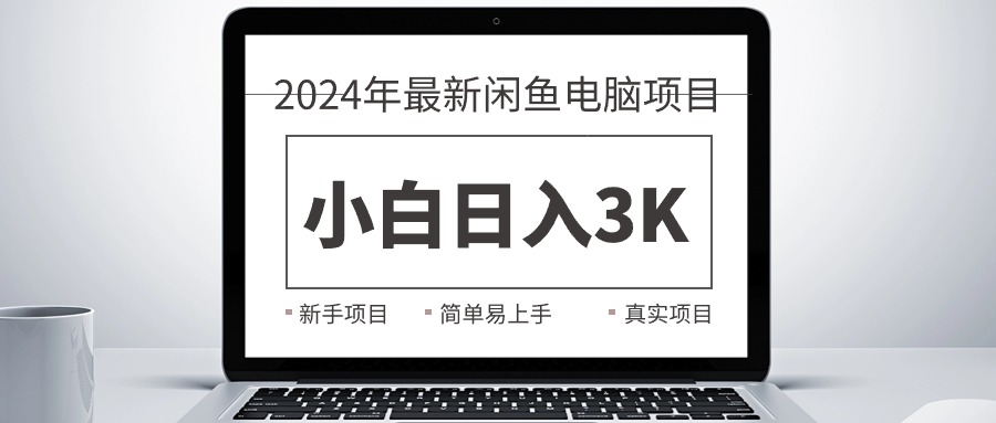 [无货源]（10846期）2024最新闲鱼卖电脑项目，新手小白日入3K+，最真实的项目教学-第1张图片-智慧创业网