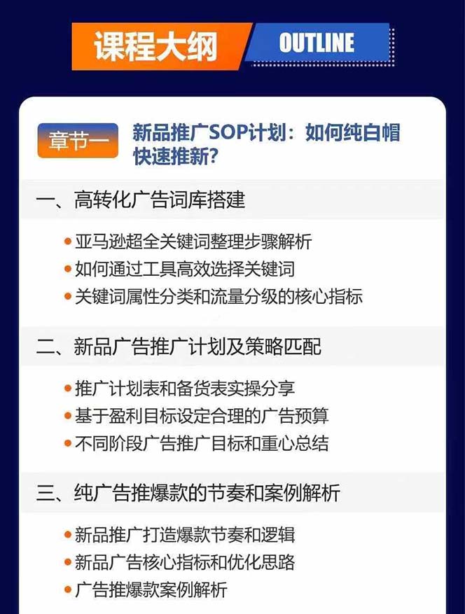 [跨境电商]（11858期）亚马逊爆款广告训练营：掌握关键词库搭建方法，优化广告数据提升旺季销量-第4张图片-智慧创业网