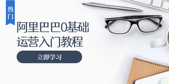 [国内电商]（13291期）阿里巴巴运营零基础入门教程：涵盖开店、运营、推广，快速成为电商高手-第1张图片-智慧创业网