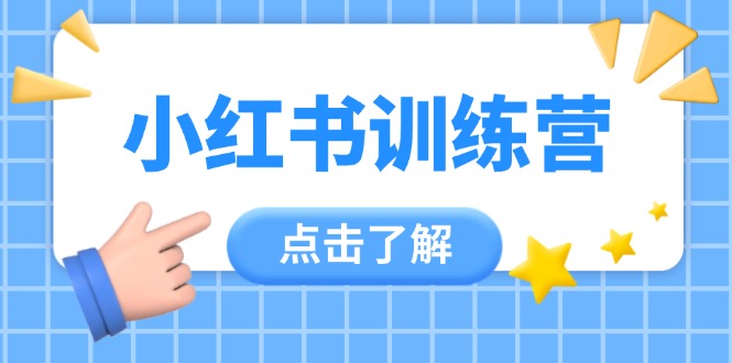 [小红书]（14545期）小红书训练营，助小白入门，掌握技巧变达人，课程实操又全面（12节课）-第1张图片-智慧创业网