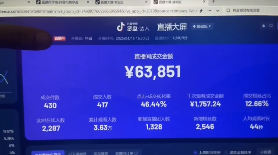 [直播玩法]（14509期）抖音破价直播，靠不露脸读稿子， 日入多张，100%起号-第3张图片-智慧创业网