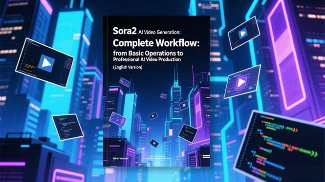 [人工智能]（16758期）Sora2 AI视频生成的系统教程（英文版）：从基础操作到专业级AI视频制作的完整工作流-第1张图片-智慧创业网