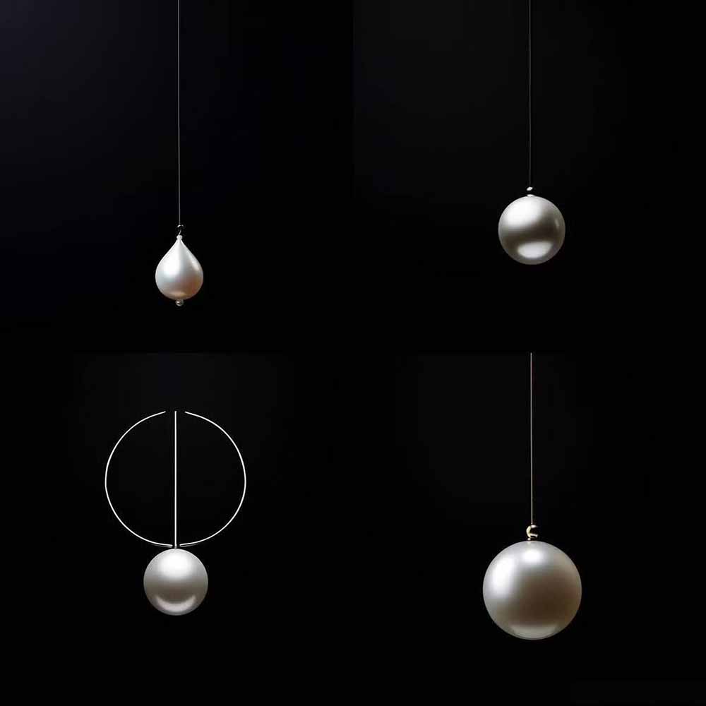 [人工智能]（17272期）460+专业Midjourney珠宝摄影AI提示词+成效果图，戒指/项链/耳环/手链/宝石/及奢侈配饰等全品类-第6张图片-智慧创业网