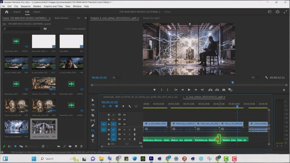 [虚拟项目]（17130期）AI电影制作终极指南：从创意到成片，系统掌握智能影视全流程实战课（中英字幕）-第8张图片-智慧创业网