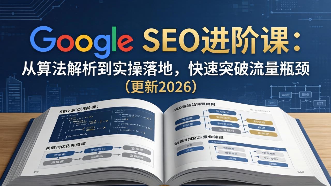 [引流涨粉]（18048期）Google SEO进阶课：从算法解析到实操落地，快速突破流量瓶颈（更新2026）-第1张图片-智慧创业网