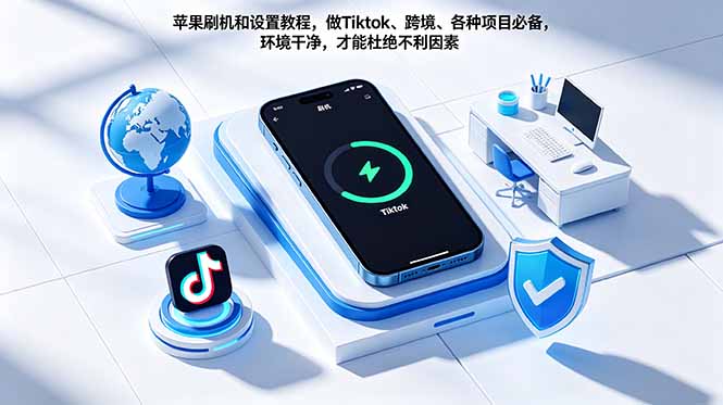 [国外项目]（18558期）苹果刷机和设置教程，做Tiktok、跨境、各种项目必备，环境干净，才能杜绝不利因素-第1张图片-智慧创业网
