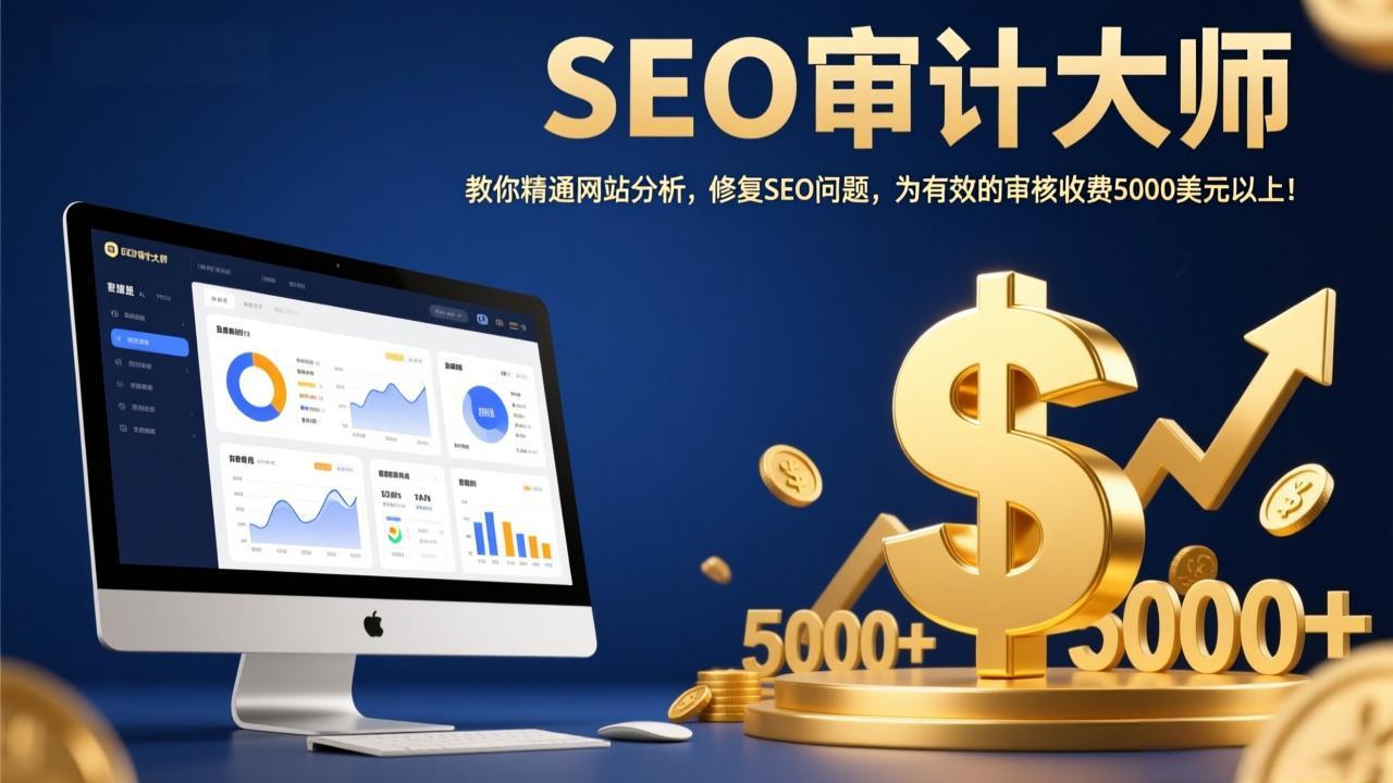 [国外项目]（17500期）SEO审计大师：教你精通网站分析，修复SEO问题，为有效的审核收费5000美元以上！