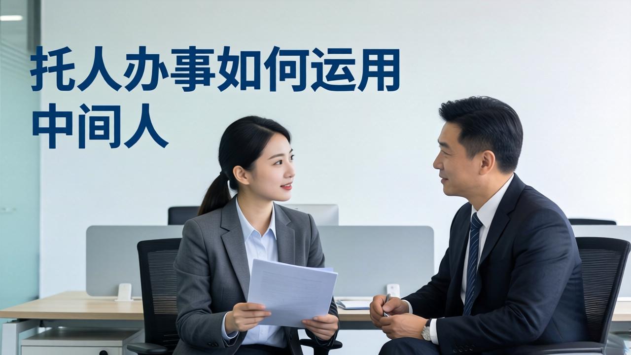 [投资理财]（17938期）付费文章：托人办事如何运用中间人？