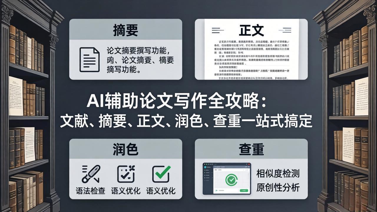 [文案写作]（17970期）AI辅助论文写作全攻略：文献、摘要、正文、润色、查重一站式搞定-第1张图片-智慧创业网