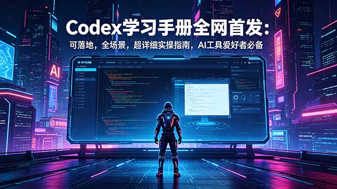 [AI人工智能]（18871期）Codex学习手册全网首发：可落地，全场景，超详细实操指南，AI工具爱好者必备