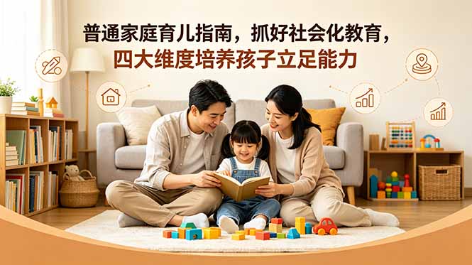 [其它资料]（18755期）付费文章：普通家庭育儿指南，抓好社会化教育，四大维度培养孩子立足能力