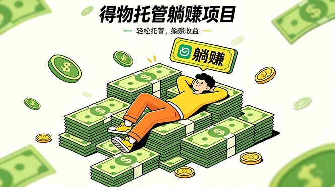 [虚拟项目]（18726期）26年6月必做！得物视频激励项目，全自动运营单号月利润3600+