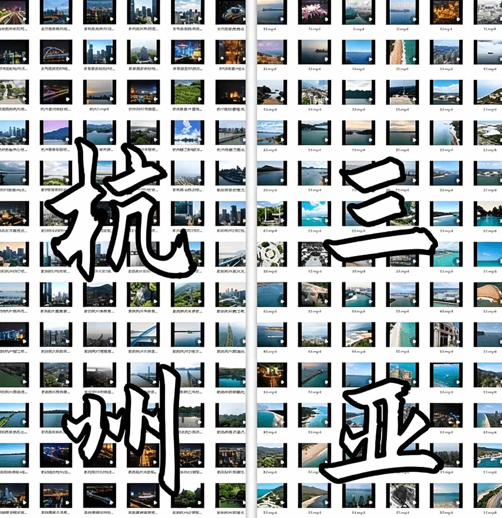 [其它资料]（19309期）热门全国旅游风景素材！4K全国旅游景点素材库，7250款素材，旅行达人城市航拍风景风光高清短视频-第4张图片-智慧创业网