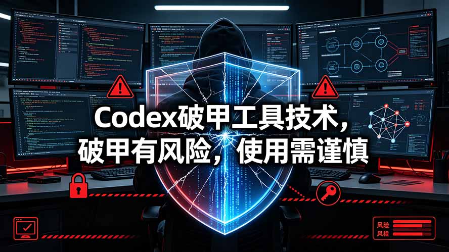 [AI人工智能]（19533期）Codex破甲工具技术，破甲有风险，使用需谨慎-第1张图片-智慧创业网