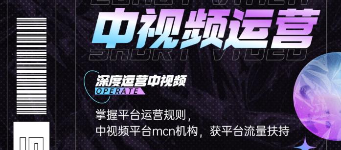 [短视频运营]（3423期）0基础5天学会中视频创作，深度运营中视频，掌握平台运营规则（价值599元）