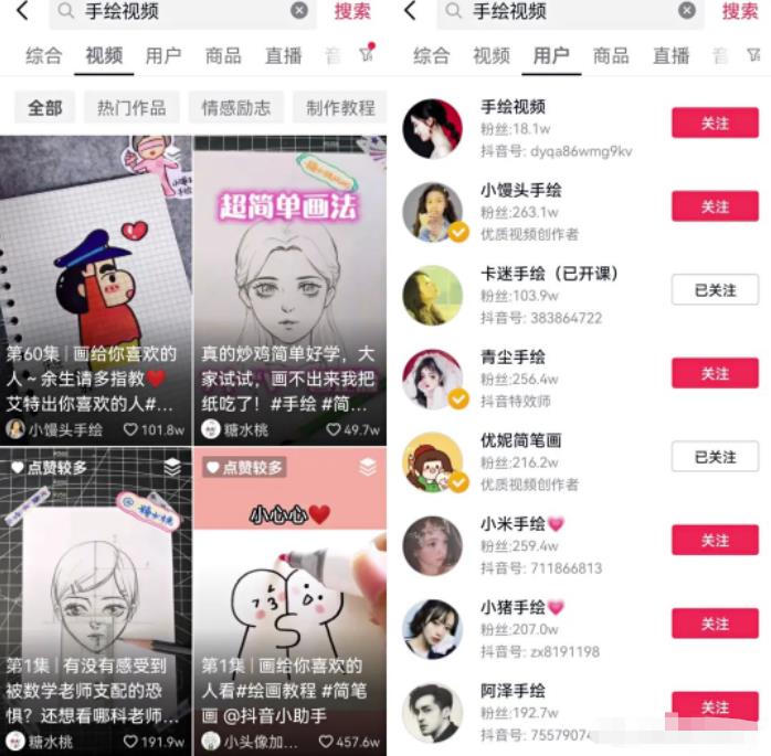 [短视频运营]手绘视频0门槛变现项目拆解，新手快速上手，月入过万