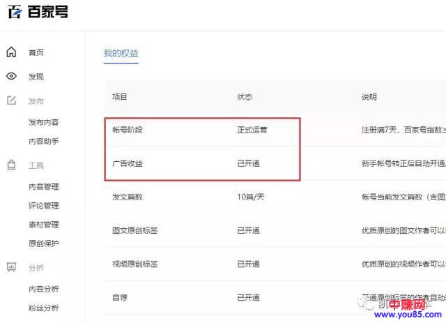 百家号从过新手到赚收益赚钱的过程！-第8张图片-智慧创业网
