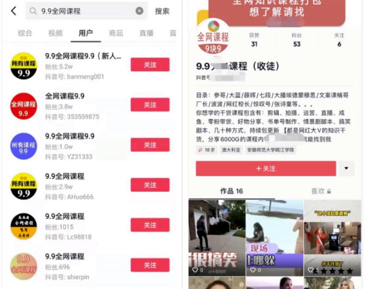 [网赚项目]卖9.9元全网课程，无脑操作日入380+