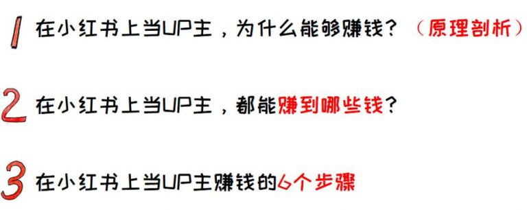 [网赚项目]教你在小红书赚到第一个1000元，小红书UP主赚钱法了解下-第1张图片-智慧创业网