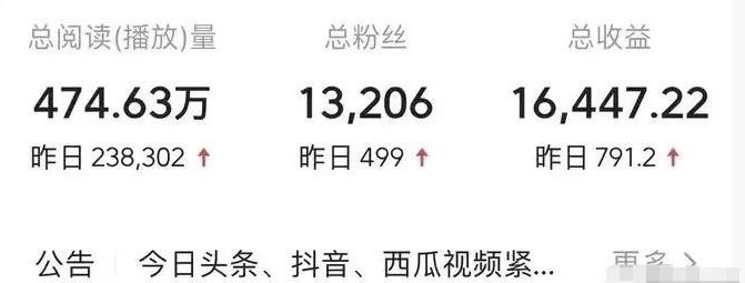 [短视频运营]中视频计划副业项目，简单又赚钱的实操玩法，可长期操作