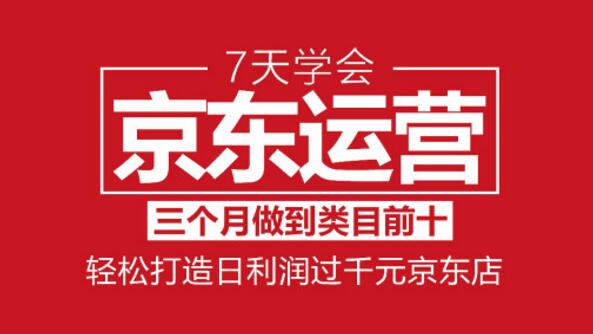 [国内电商]（841期）7天学会京东运营：3个月做到类目前十，轻松打造日利润1000+京东店（七约）-第2张图片-智慧创业网