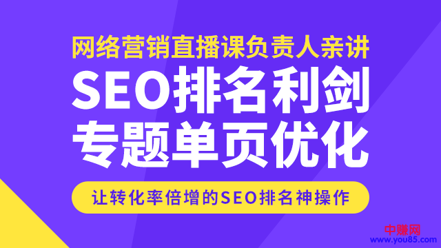 [引流-涨粉-软件]（945期）SEO排名利剑，专题+单页优化，转化率倍增的神操作-第2张图片-智慧创业网