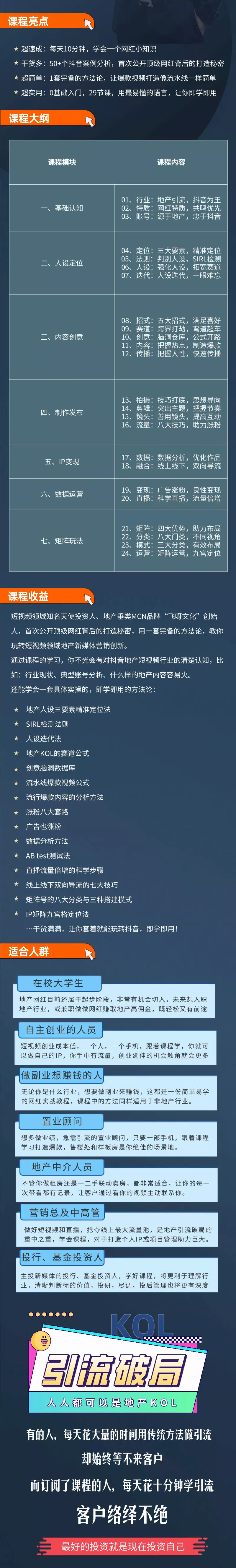 [短视频运营]（3065期）地产网红打造24式，教你0门槛玩转地产短视频，轻松做年入百万的地产网红-第2张图片-智慧创业网