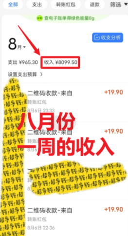 [热门给力项目]（6837期）一单利润19.9 一天能出100单，每天发发图片 小白也能月入过万（教程+资料）-第2张图片-智慧创业网