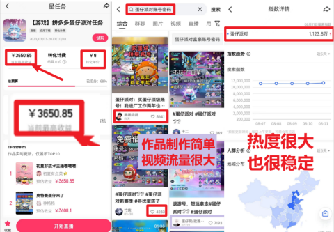 [热门给力项目]（6867期）靠蛋仔派对日入3600+，会截图就能做，保姆式教学 无脑操作（教程+资料）-第2张图片-智慧创业网