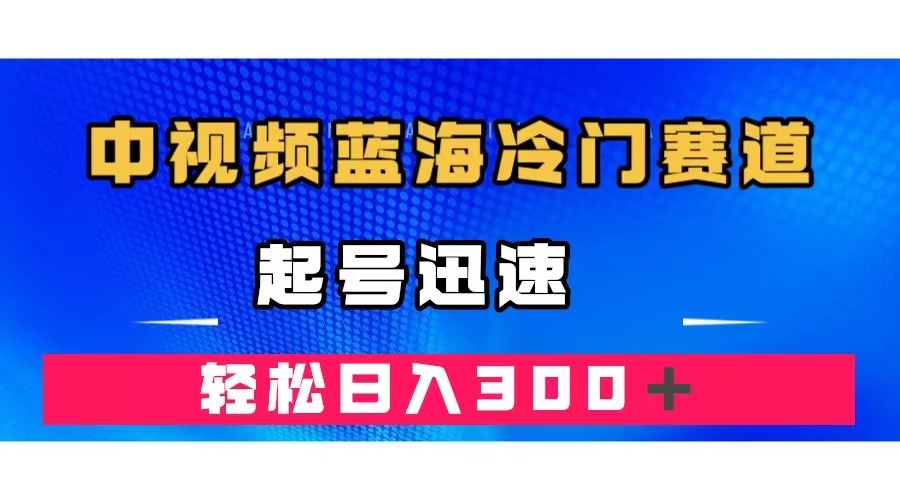 [热门给力项目]（7449期）中视频蓝海冷门赛道，韩国视频奇闻解说，起号迅速，日入300＋-第1张图片-智慧创业网