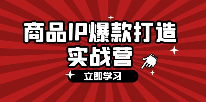 [短视频运营]（12136期）商品-IP爆款打造实战营【第四期】，手把手教你打造商品IP，爆款 不断-第1张图片-智慧创业网