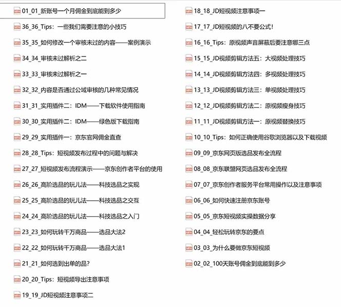 [短视频运营]（12167期）京东-短视频带货实战课-升级版，实现单人高额佣金的详细操作步骤-第2张图片-智慧创业网