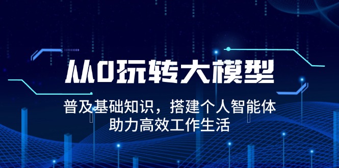 [人工智能]（14009期）从0玩转大模型，普及基础知识，搭建个人智能体，助力高效工作生活-第1张图片-智慧创业网