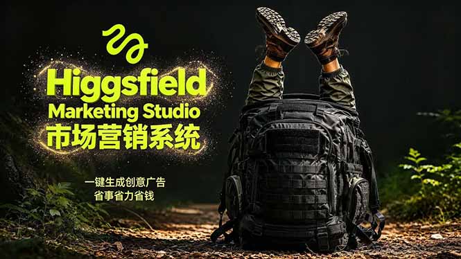 [AI人工智能]（18457期）AI广告工作流实战：从脚本到画面用Higgsfield完成，商家也能做品牌视频，省万元成本！附提示词-第1张图片-智慧创业网