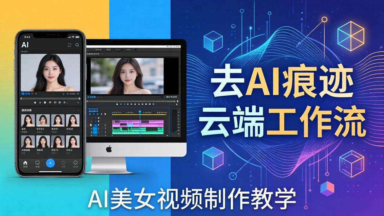 [热门给力项目]（17928期）AI美女视频制作教学：去AI痕迹，云端工作流出图，手机电脑均可，不需要配置